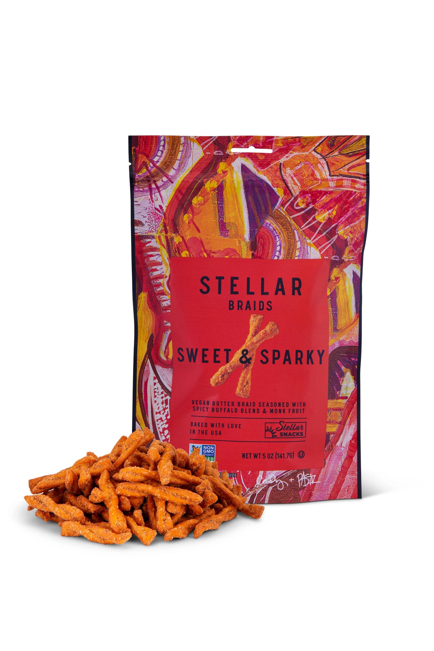 Stellar Pretzel Braids - Sweet & Sparky - 5oz - InRugCo Studio & Gift Shop