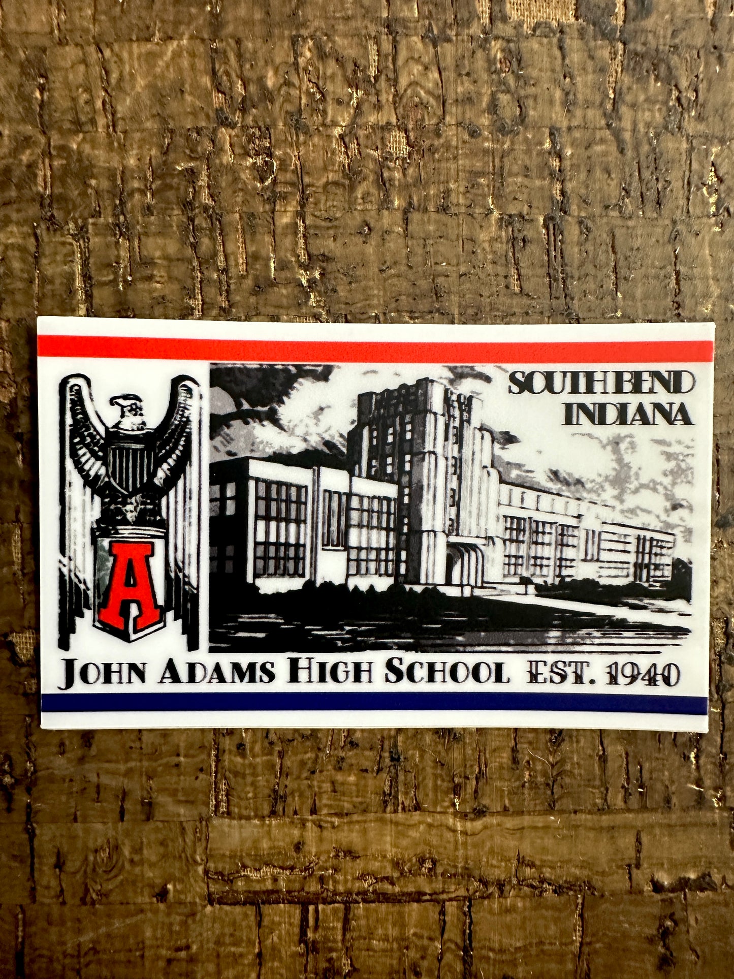 adams eagles sticker