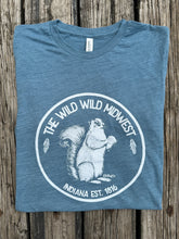 Load image into Gallery viewer, blue wild wild midwest shirt