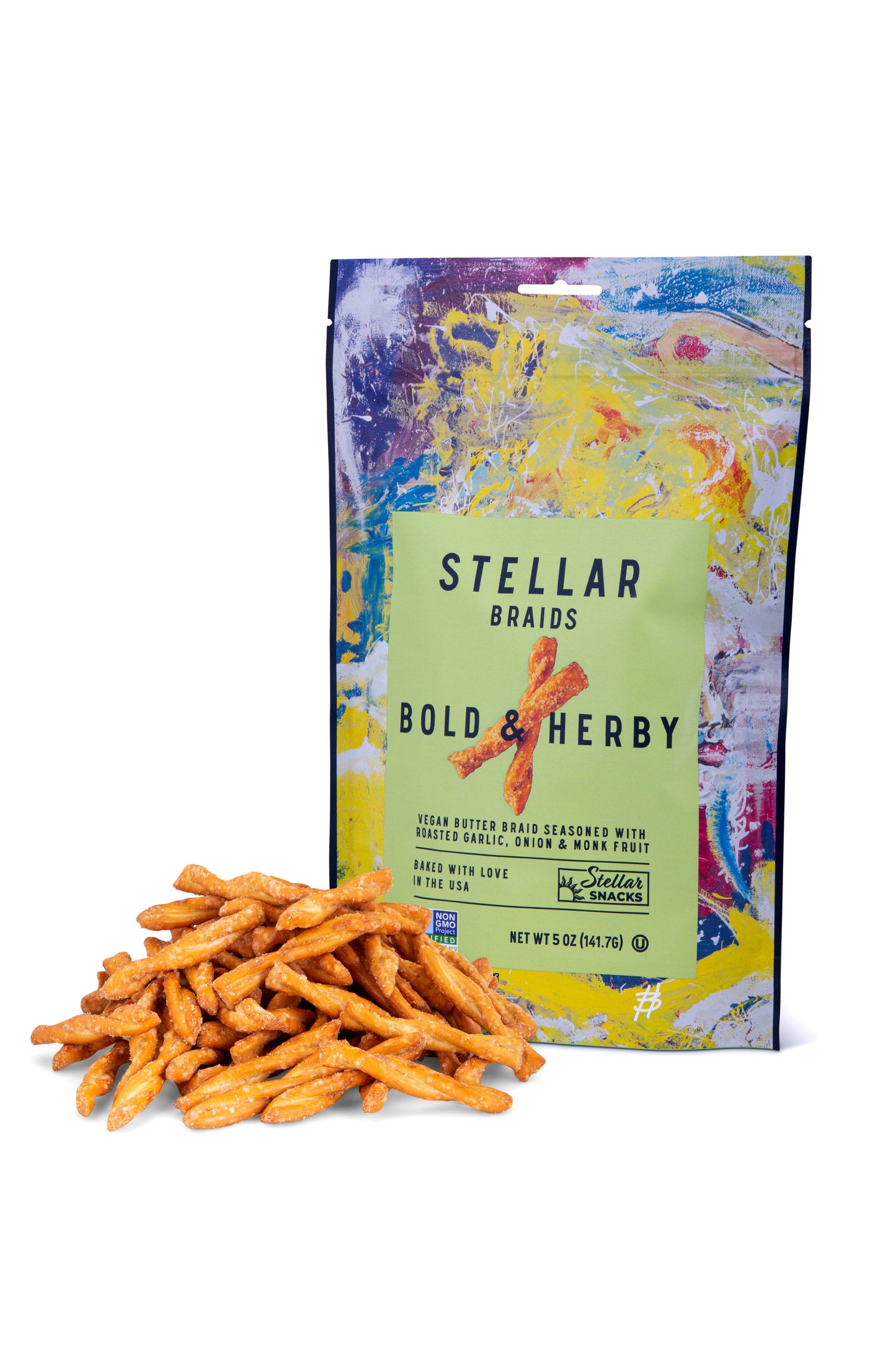 Stellar Pretzel Braids - Bold & Herby - 5oz - InRugCo Studio & Gift Shop