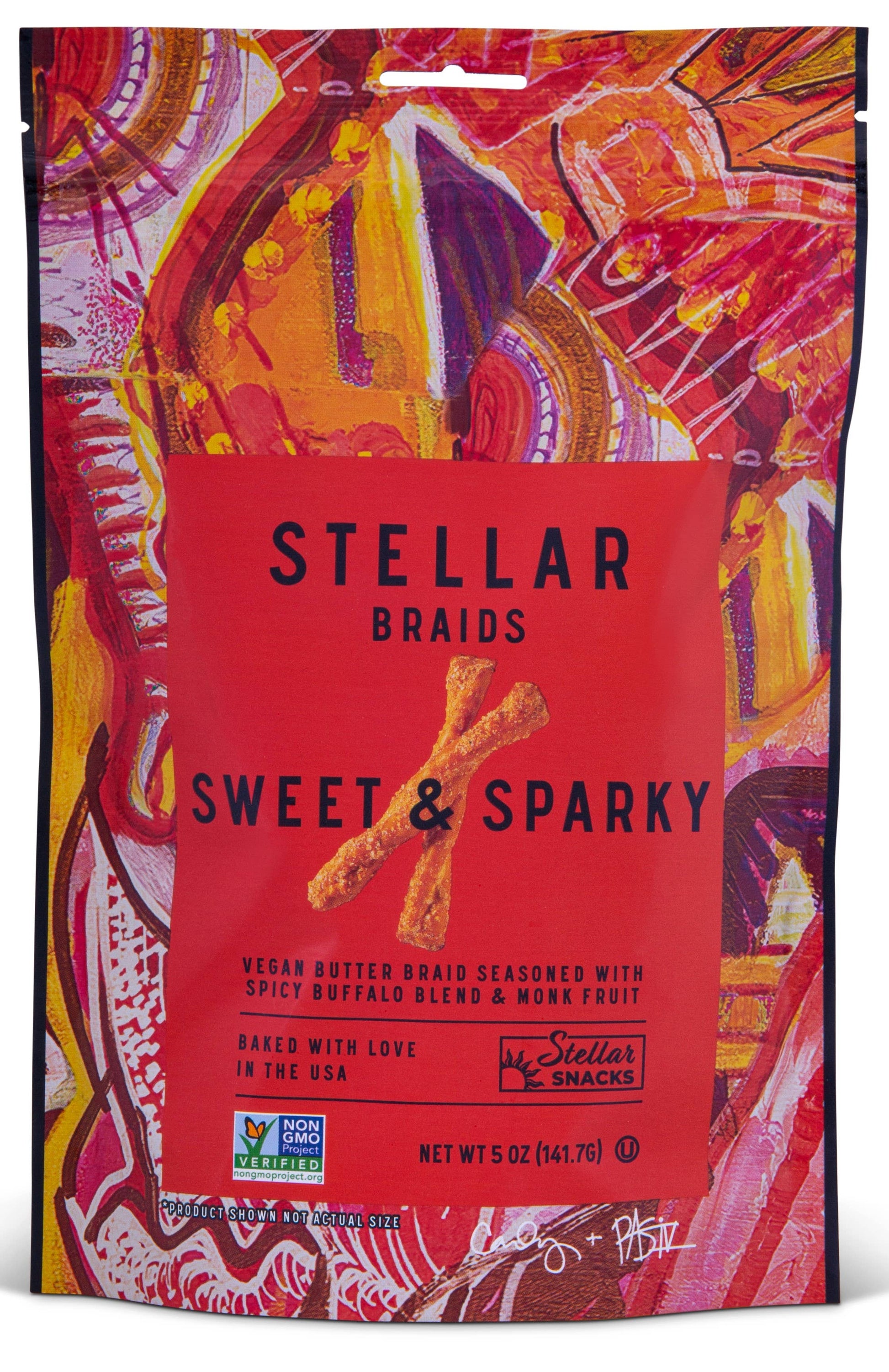 Stellar Pretzel Braids - Sweet & Sparky - 5oz - InRugCo Studio & Gift Shop