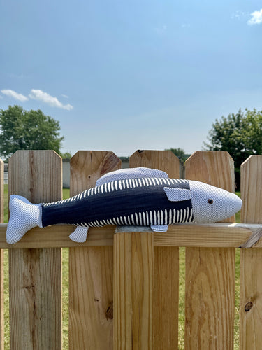 handmade fish pillow