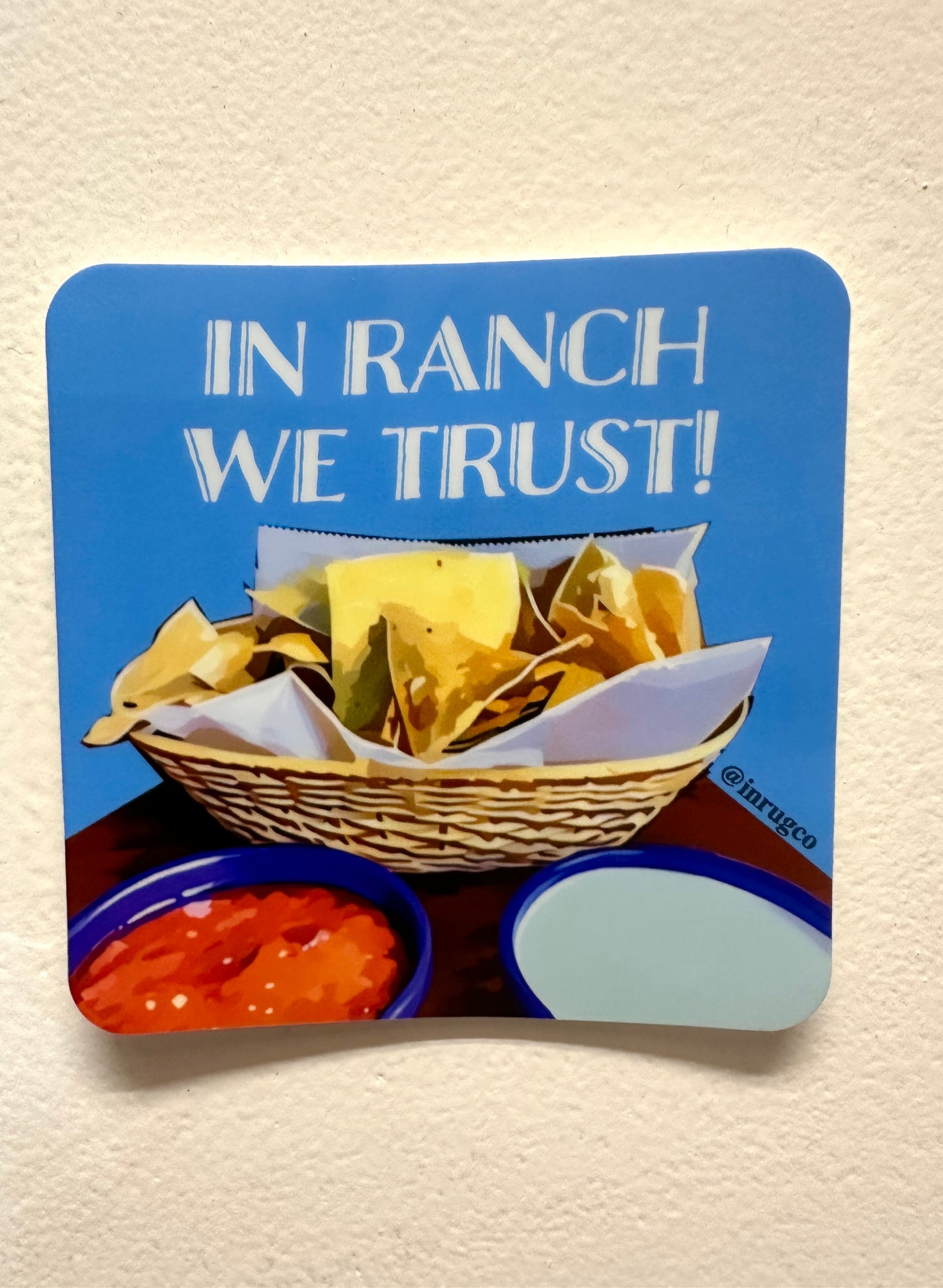 in ranch we trust sticker inrugco