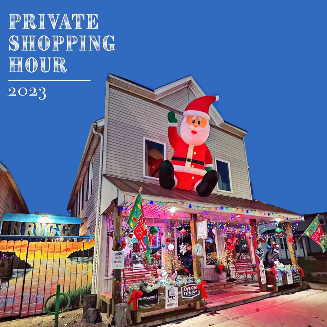 inrugco private shopping hour