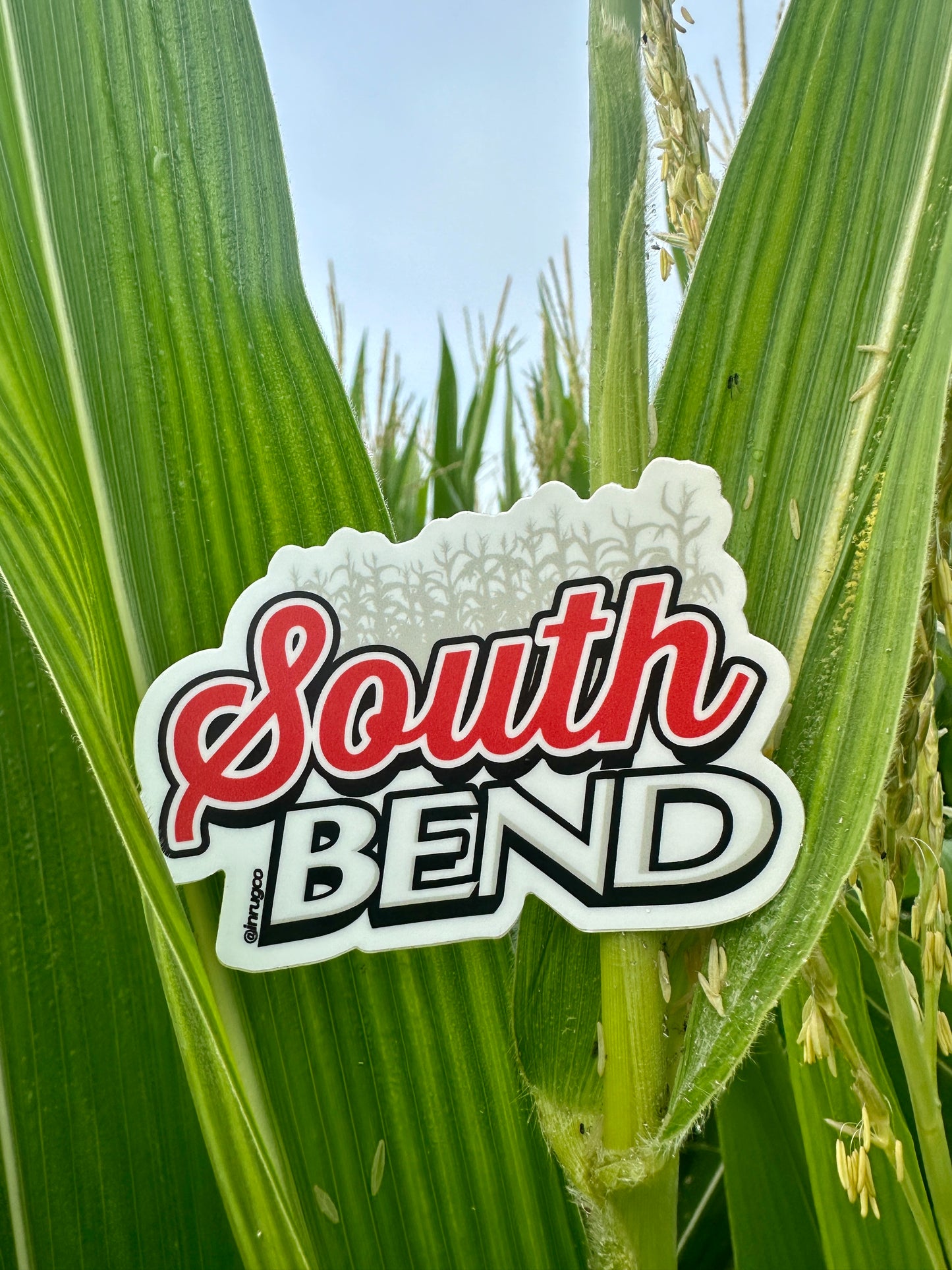 south bend indiana light sticker