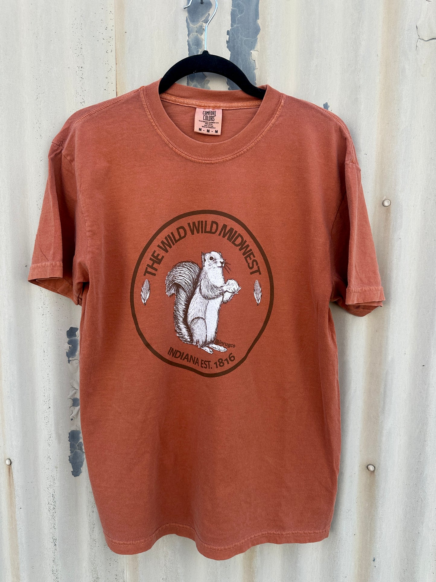 wild wild midwest squirrel t shirt inrugco