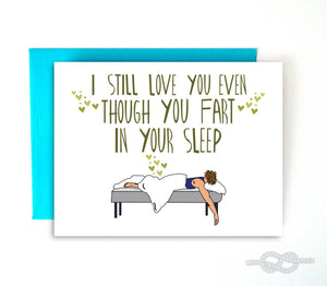 Fart in your Sleep | Knotty Cards