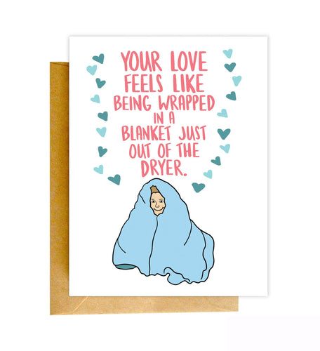 Dryer Blanket | Knotty Cards