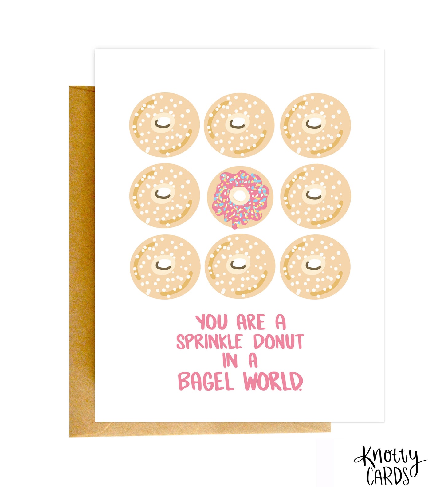 Sprinkle Donut | Knotty Cards