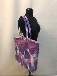 Purple Leaves Okinawa Tote - InRugCo Studio & Gift Shop