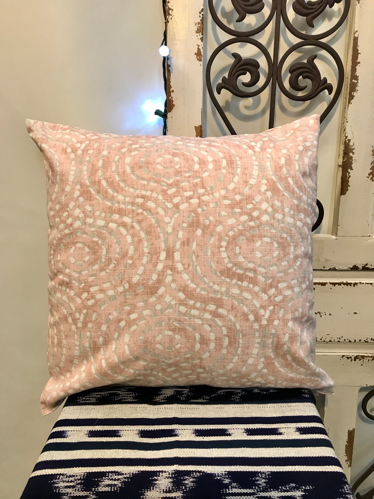 18" Pastel Pink Pillow Covers - InRugCo Studio & Gift Shop