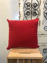 Load image into Gallery viewer, 18&quot; Roses, Polka Dot &amp; Red Suede Pillow Covers - InRugCo Studio &amp; Gift Shop