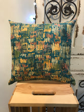 Load image into Gallery viewer, 18&quot; Orange, Blue, Green Brush Strokes Pillow Covers - InRugCo Studio &amp; Gift Shop
