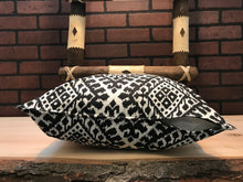 Load image into Gallery viewer, 18&quot; Gypsy Black &amp; White Pillow Covers - InRugCo Studio &amp; Gift Shop