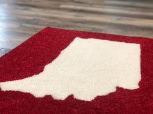 Load image into Gallery viewer, IU area rug indiana rug co