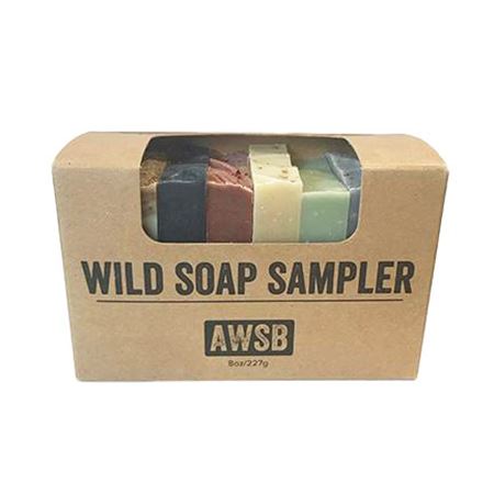 a wild soap bar sampler
