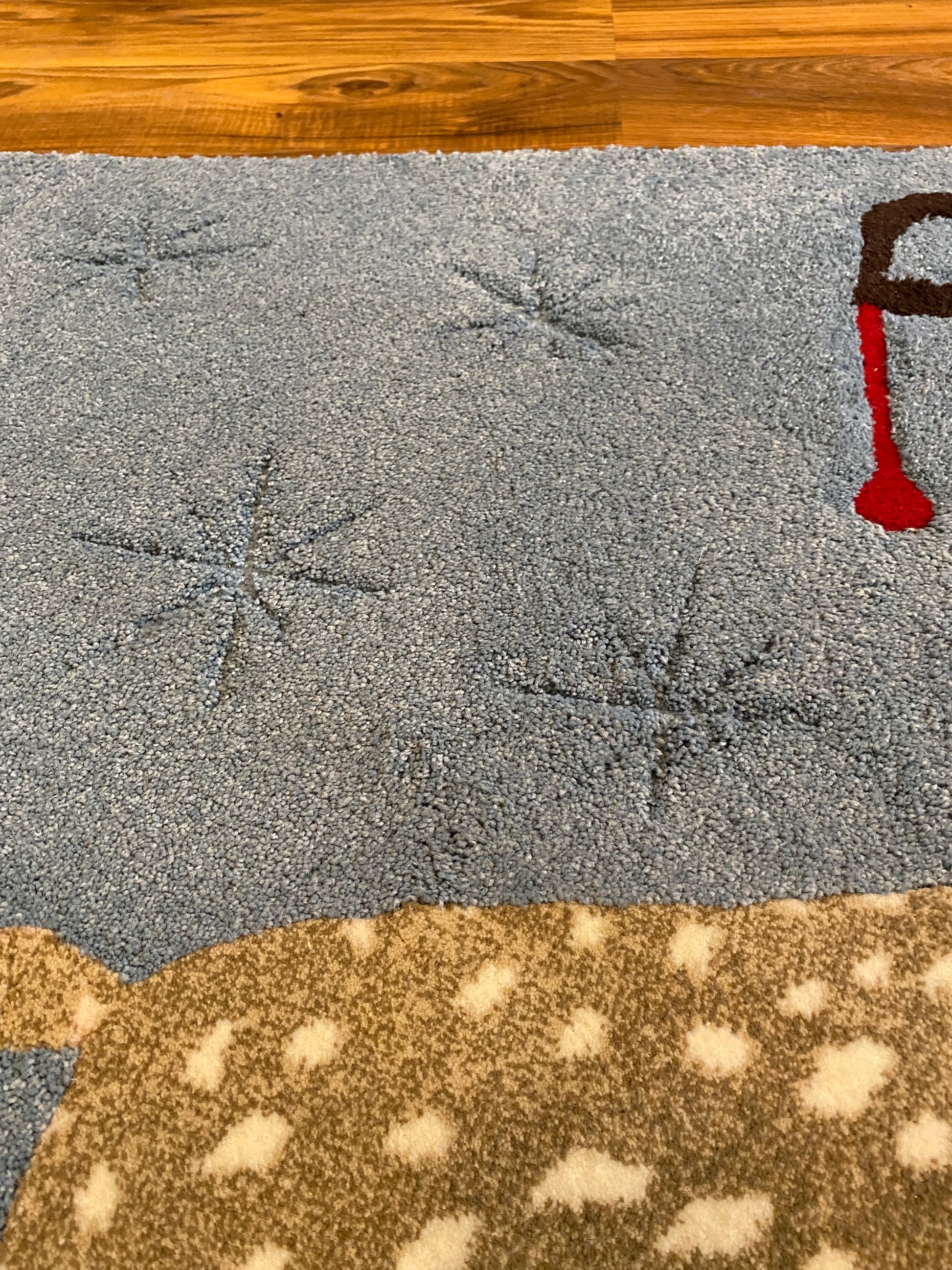area rug indiana rug co christmas reindeer