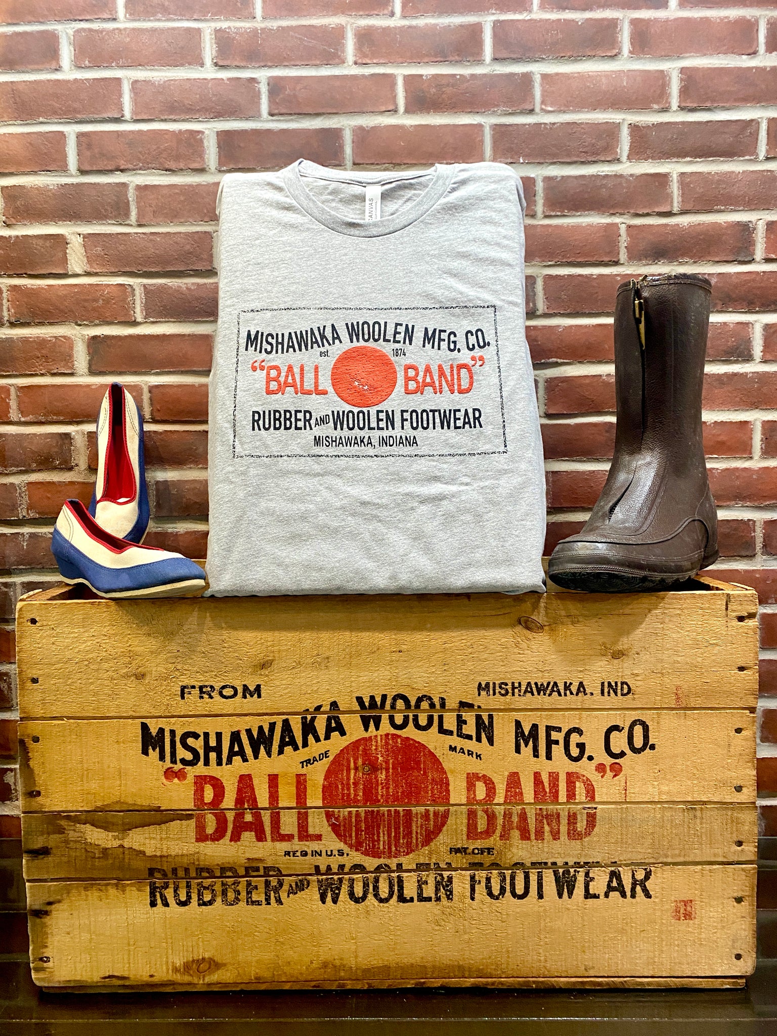 Ball Band Mishawaka Woolen Mfg. Co. Shirt | Unisex | InRugCo