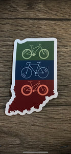 bike indiana sticker
