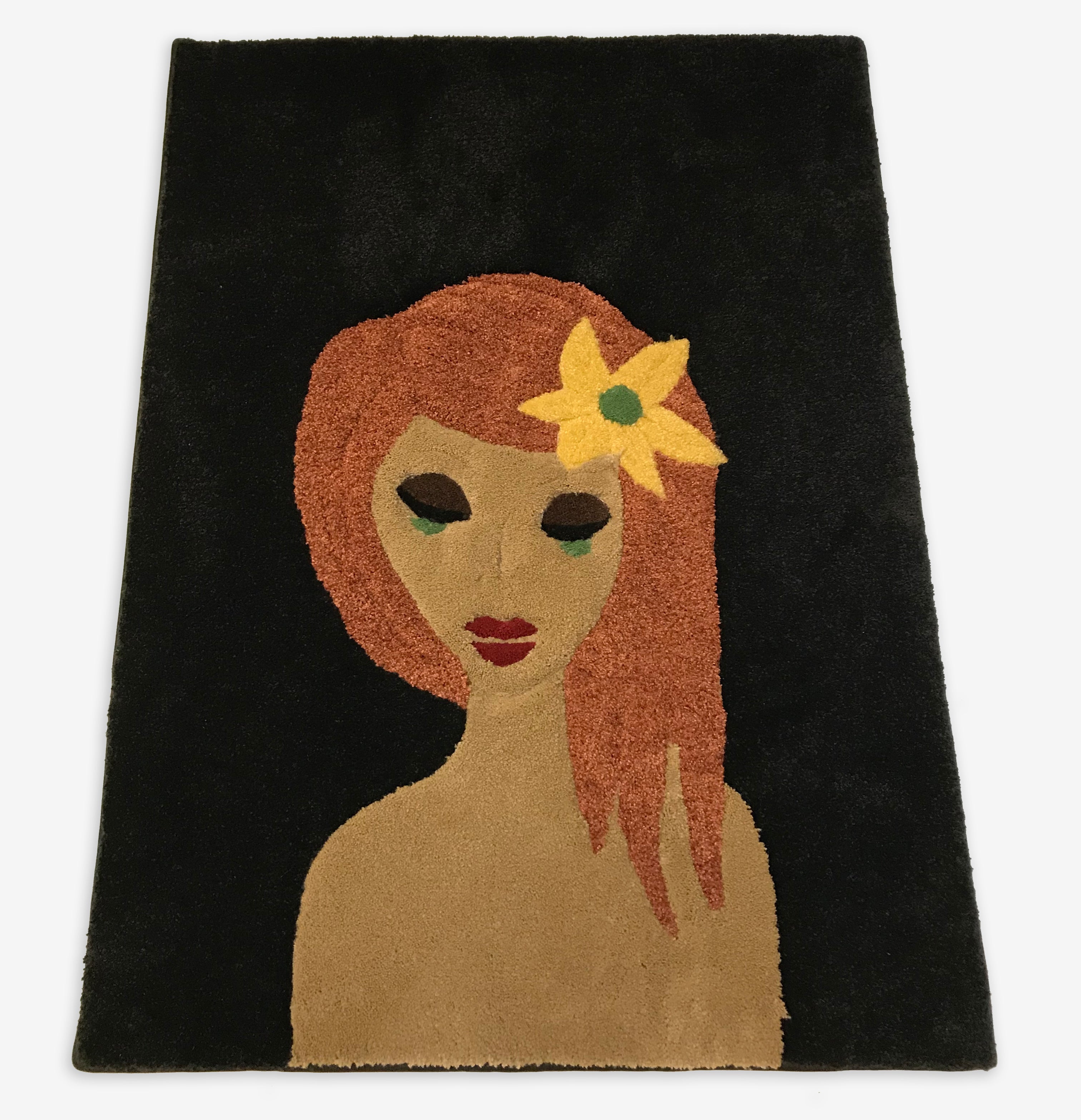 Unique Area Rug | Bohemian Girl Area Rug | InRugCo – InRugCo Studio ...