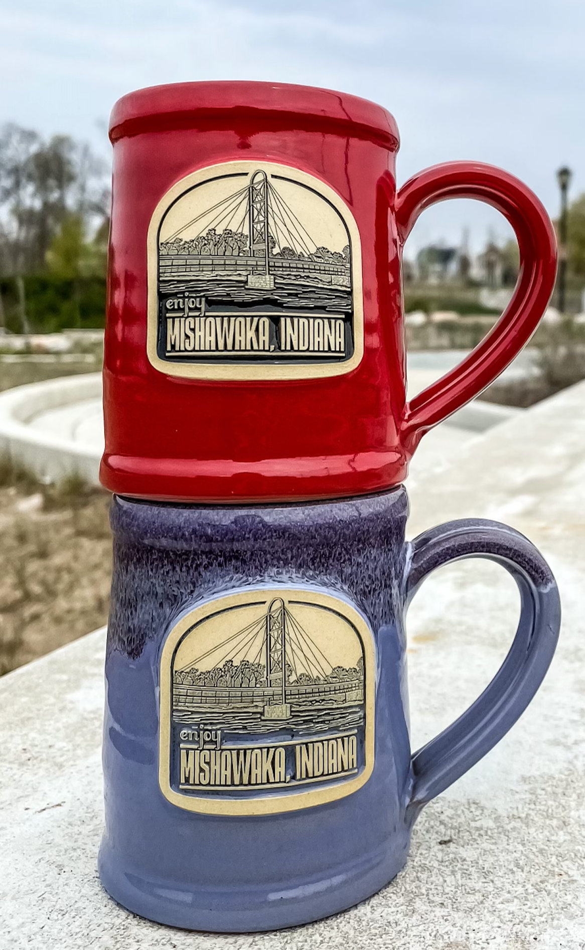 Mishawaka, Indiana Coffee Mug - Wisteria | Rancher