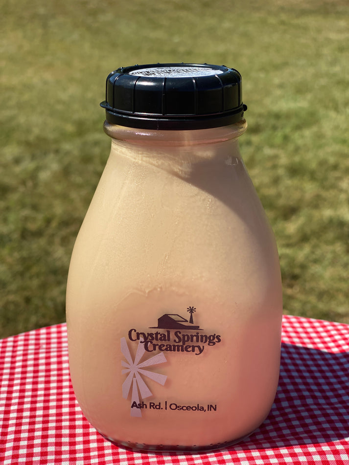 Crystal Springs Creamery Cold Brew Coffee Milk, Pint InRugCo