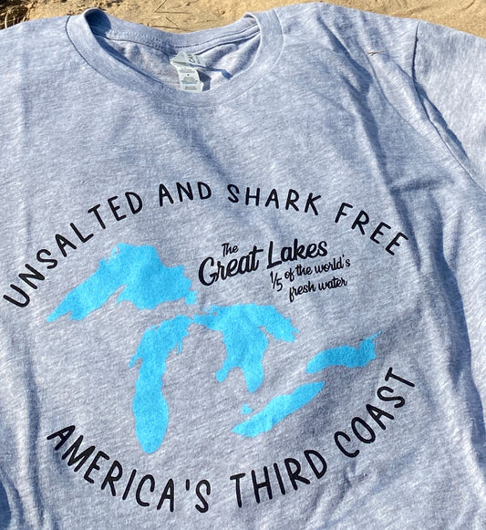 The Great Lakes, 1/5 World's Fresh Water Shirt | Unisex