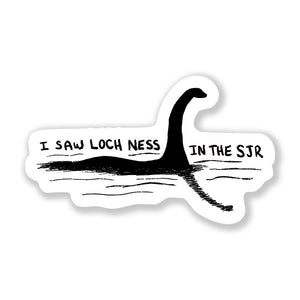 I saw Loch Ness in the Saint Joseph River sticker