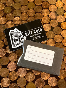 Gift Card ($10, $25, $50, or $100)