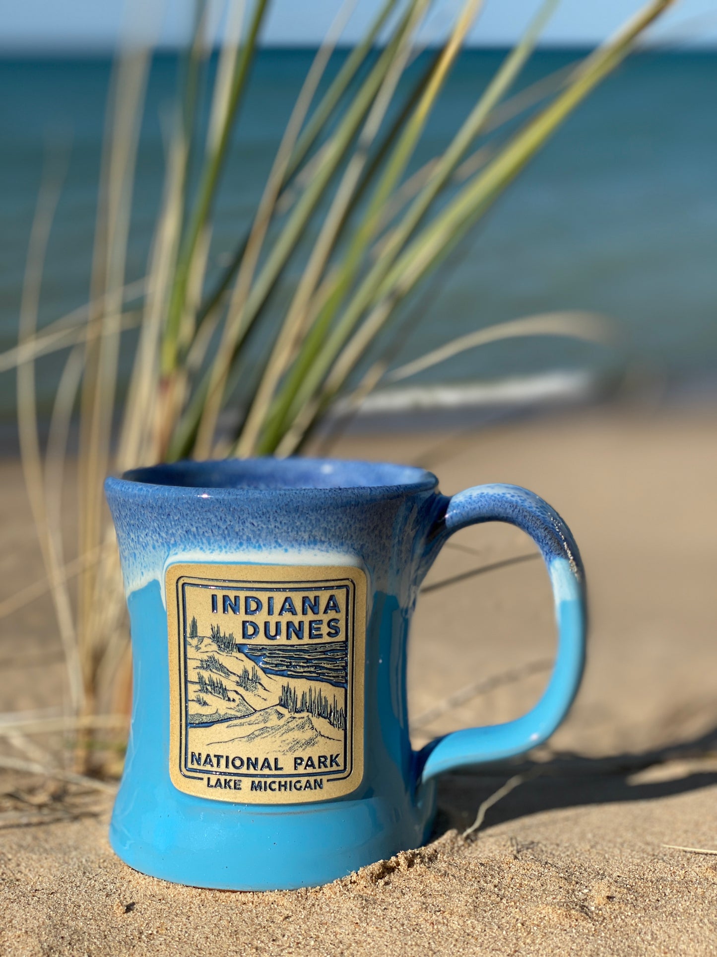 indiana dunes coffee mug