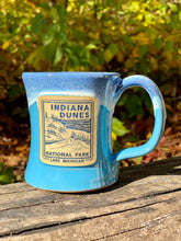 Load image into Gallery viewer, indiana dunes national park coffee mug Lake Michigan blue