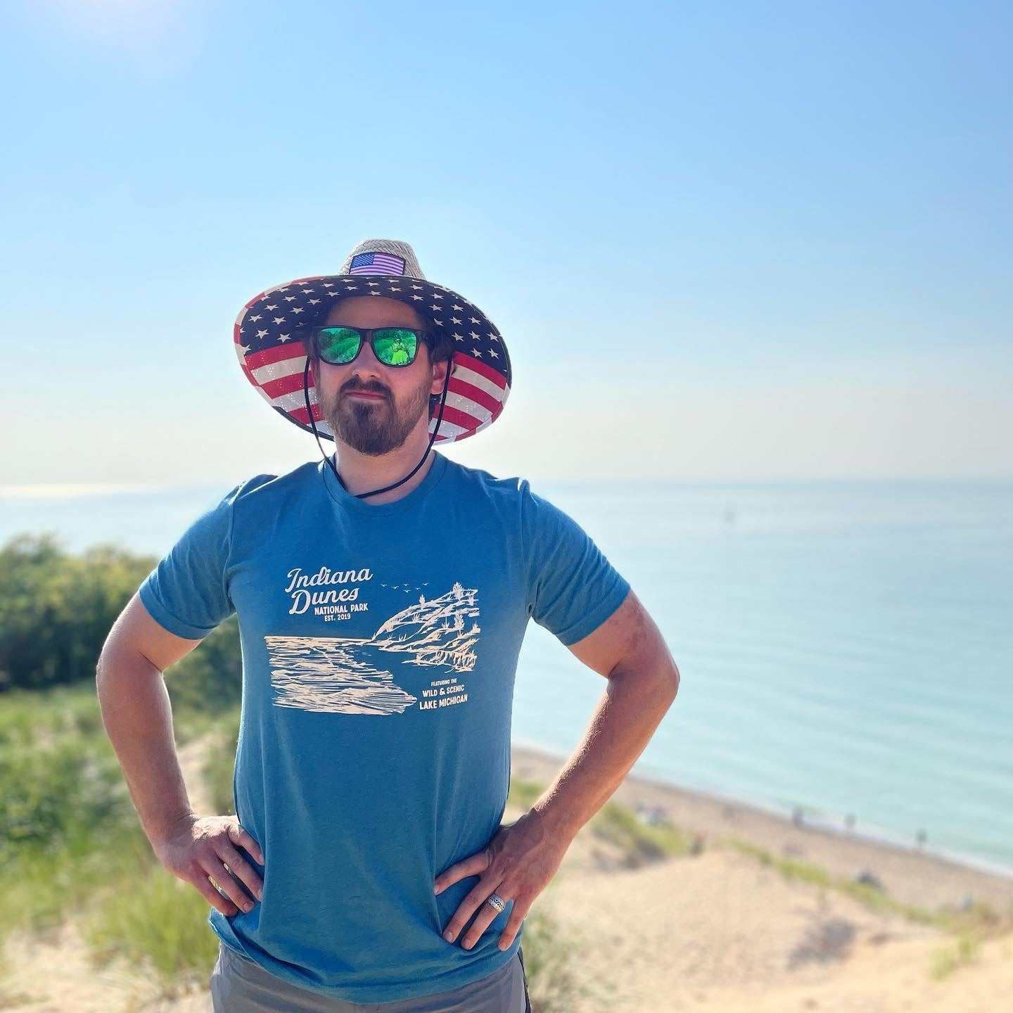 indiana dunes national park mt baldy blue