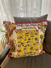 Load image into Gallery viewer, indiana vintage map illow