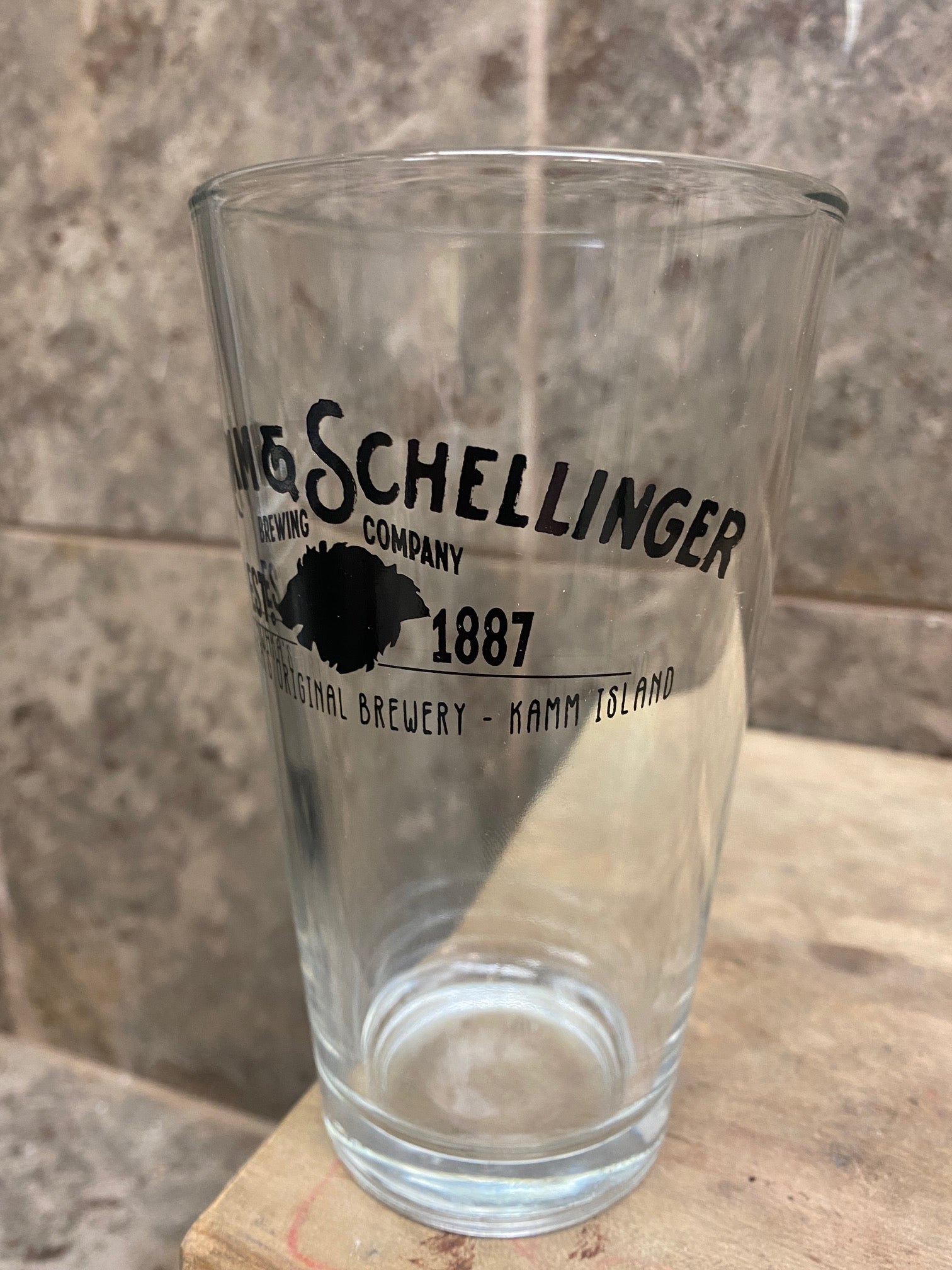 Brewing Co. Personalized 16oz Printed Beer Can Glass