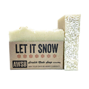 Let It Snow - Holiday Bar Soap | A Wild Soap Bar