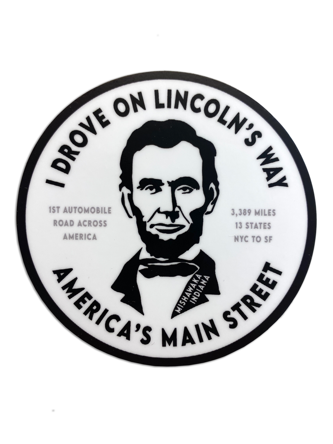 Lincolnway highway sticker