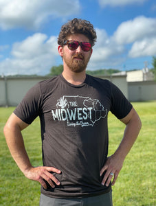 living the dream midwest t shirt