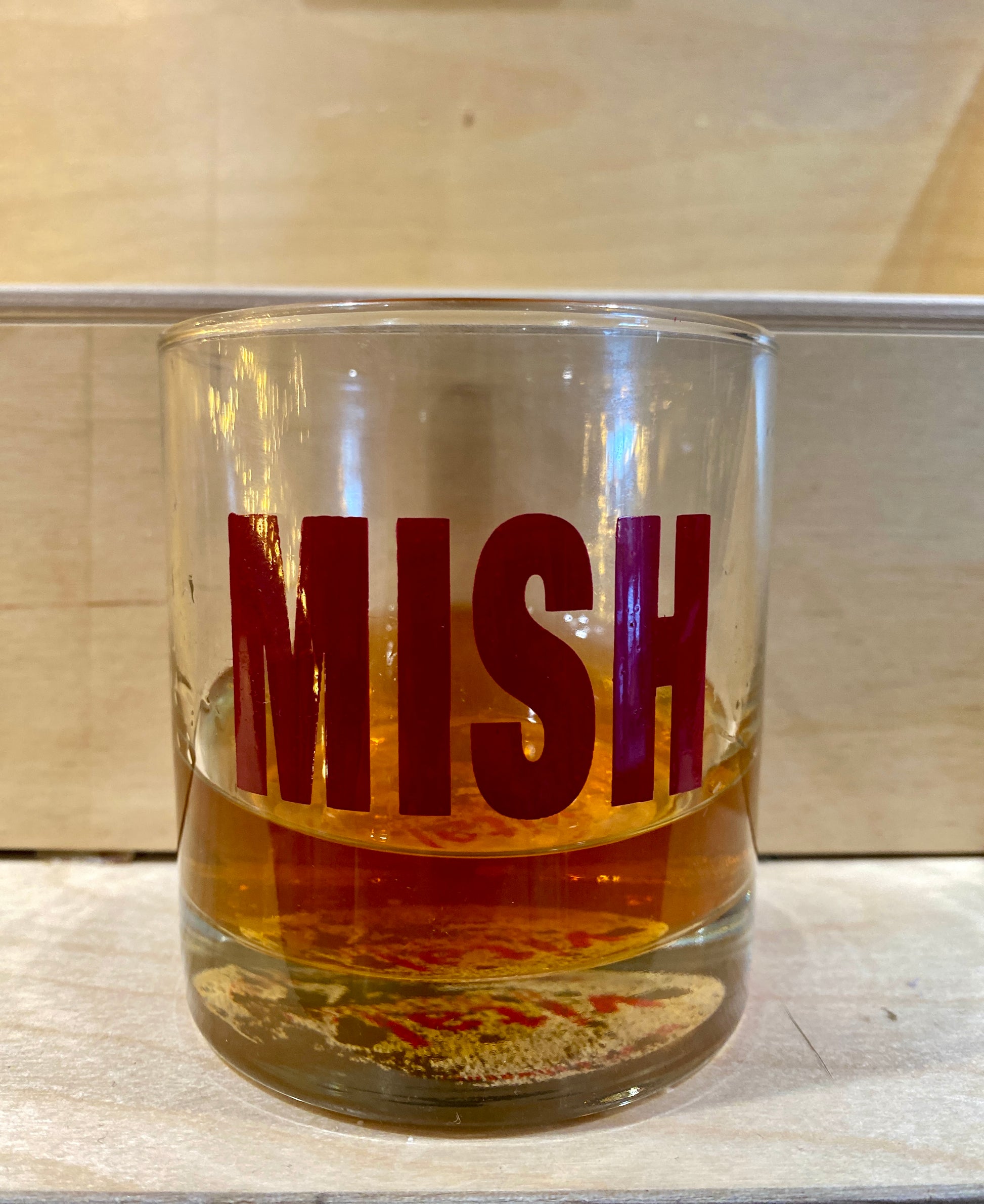 mish whiskey glass inrugco