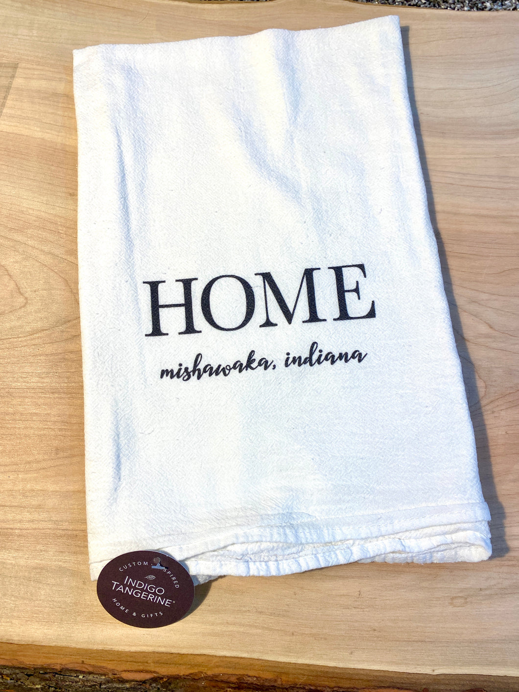 Mishawaka Indiana tea towel