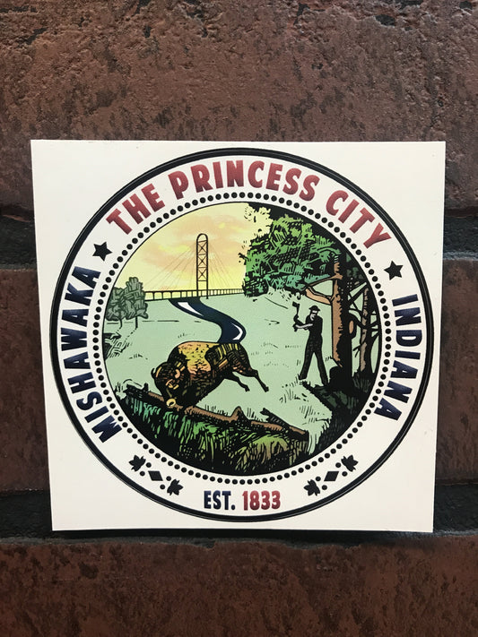 Mishawaka Indiana Sticker - InRugCo Studio & Gift Shop