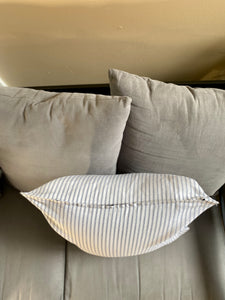 20" Navy & White Stripes Pillow Covers - InRugCo Studio & Gift Shop