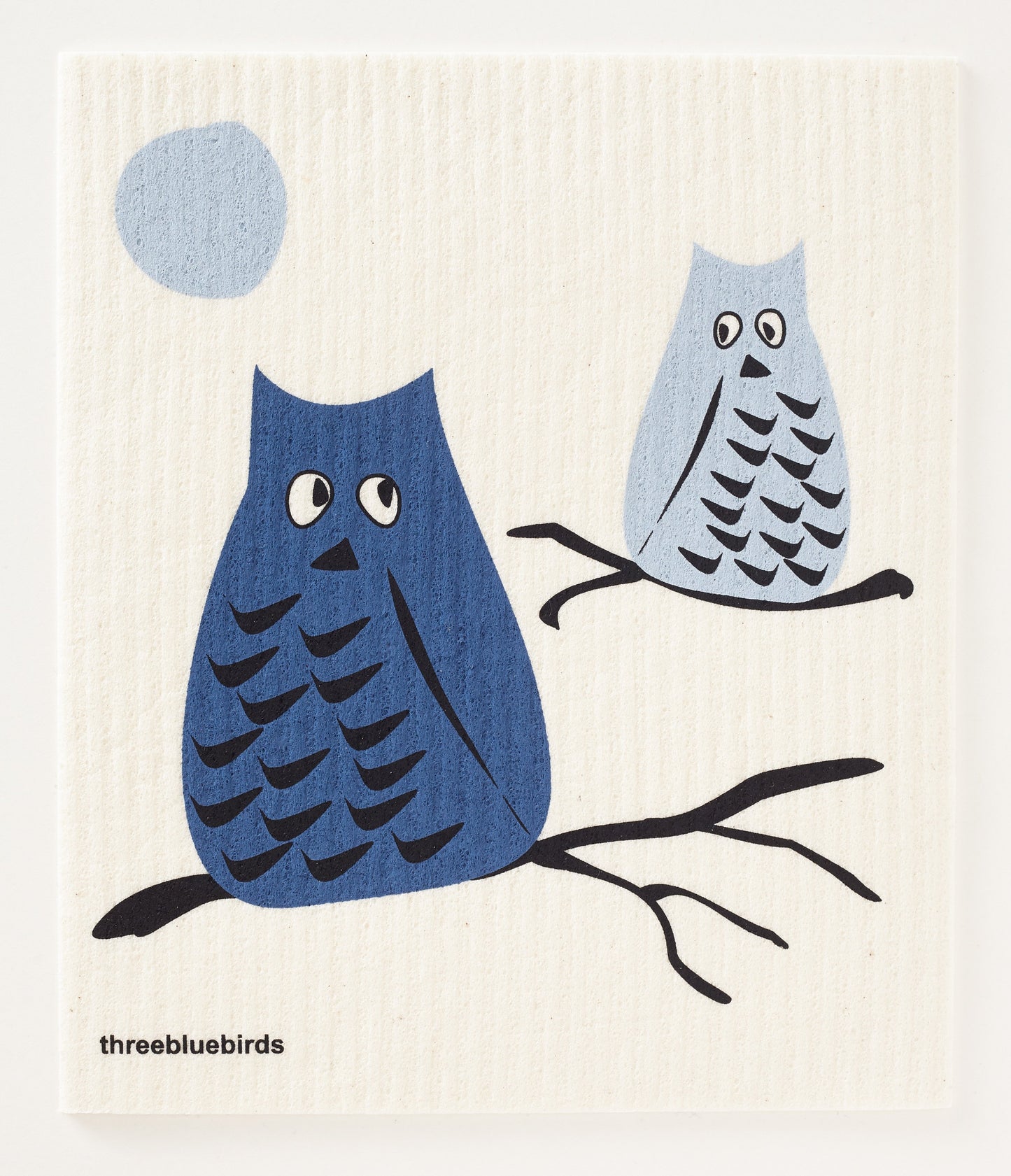owl Swedish dishcloth