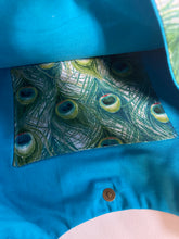 Load image into Gallery viewer, peacock market bag inrugco