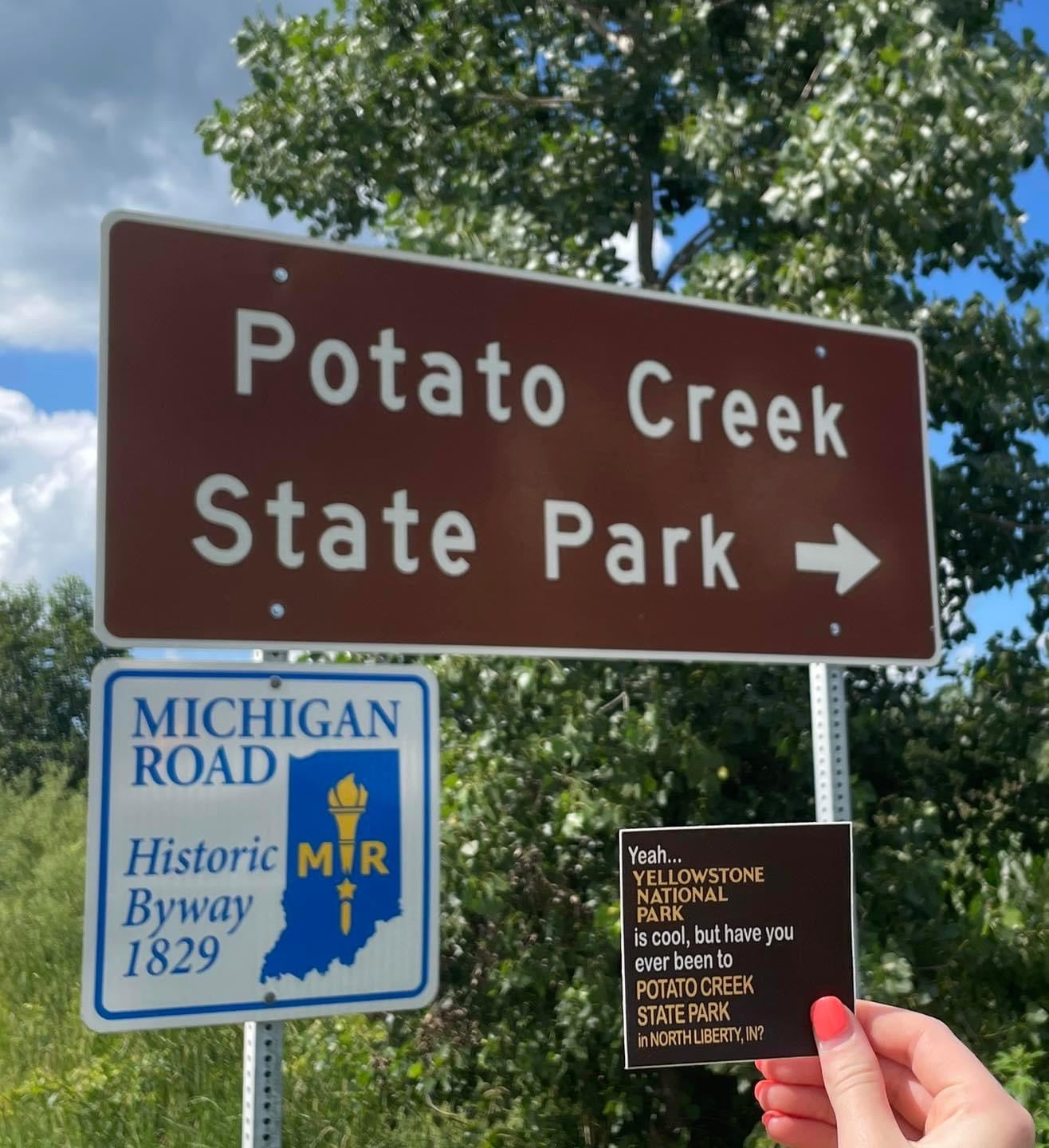 potato creek sticker yellowstone