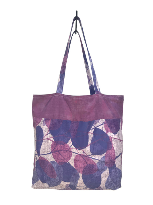 Purple Leaves Okinawa Tote - InRugCo Studio & Gift Shop