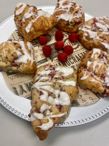 raspberry scone lolas bakery