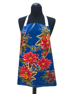 Red Hibiscus Flower Oil Cloth Apron - InRugCo Studio & Gift Shop