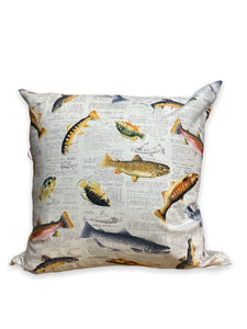 river fish pillows