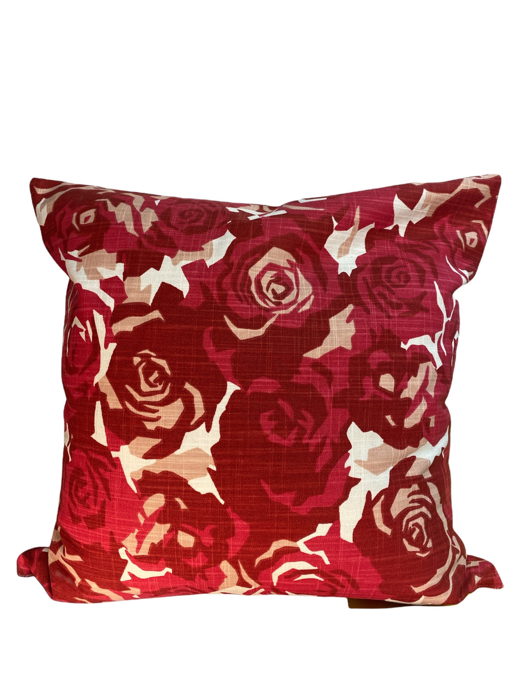 roses pillow inrugco 18x18