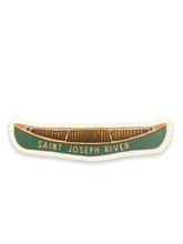 Load image into Gallery viewer, saint Joseph river canoe sticker